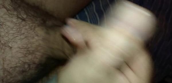  Quick wank and cum